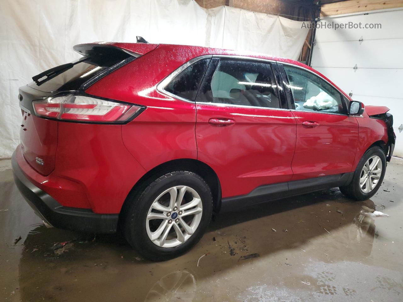 2020 Ford Edge Sel Темно-бордовый vin: 2FMPK4J97LBB29154