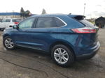 2020 Ford Edge Sel Blue vin: 2FMPK4J97LBB67354