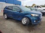 2020 Ford Edge Sel Blue vin: 2FMPK4J97LBB67354