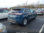 2016 Ford Edge Sel Light Blue vin: 2FMPK4J98GBB10392