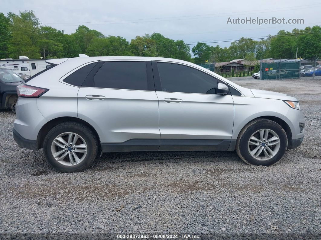 2016 Ford Edge Sel Серебряный vin: 2FMPK4J98GBB75002