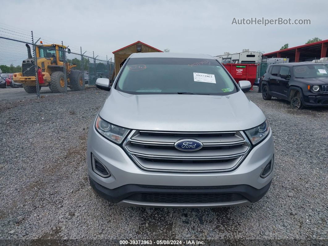 2016 Ford Edge Sel Silver vin: 2FMPK4J98GBB75002