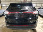 2017 Ford Edge Sel Black vin: 2FMPK4J98HBB68147