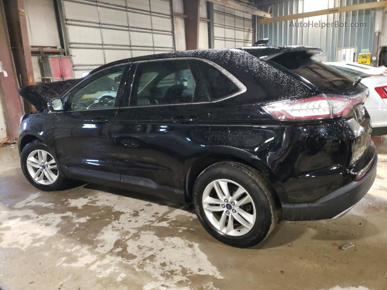 2017 Ford Edge Sel Black vin: 2FMPK4J98HBB68147