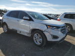 2017 Ford Edge Sel White vin: 2FMPK4J98HBB77429