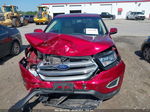 2017 Ford Edge Sel Red vin: 2FMPK4J98HBC08131