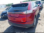 2017 Ford Edge Sel Red vin: 2FMPK4J98HBC08131