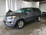 2019 Ford Edge Sel Gray vin: 2FMPK4J98KBC13367