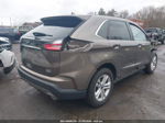 2019 Ford Edge Sel Gray vin: 2FMPK4J98KBC37782