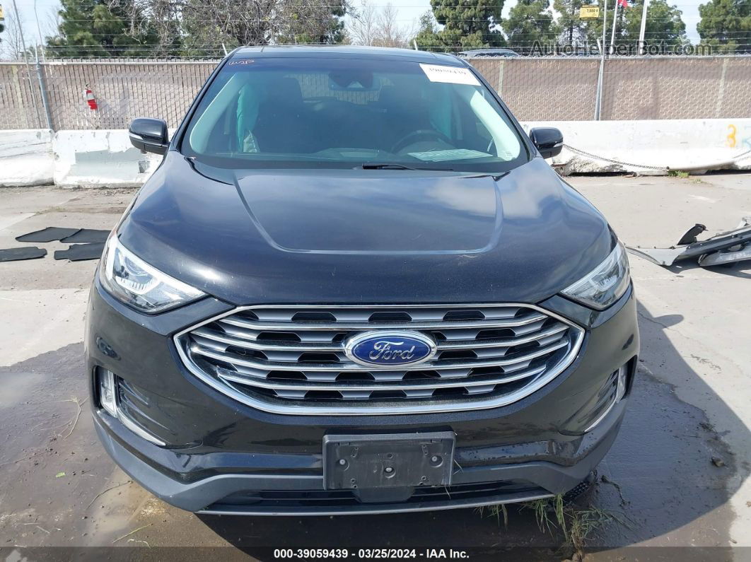 2020 Ford Edge Sel Black vin: 2FMPK4J98LBA28270