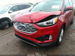 2020 Ford Edge Sel/st Line Red vin: 2FMPK4J98LBA41035