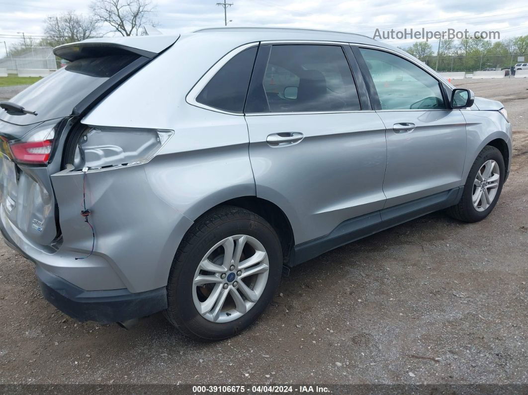 2020 Ford Edge Sel Silver vin: 2FMPK4J98LBB02531