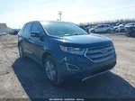 2017 Ford Edge Sel Dark Blue vin: 2FMPK4J99HBB30510