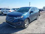 2017 Ford Edge Sel Dark Blue vin: 2FMPK4J99HBB30510