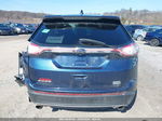 2017 Ford Edge Sel Dark Blue vin: 2FMPK4J99HBB30510