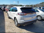 2017 Ford Edge Sel White vin: 2FMPK4J99HBB54645