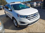 2017 Ford Edge Sel White vin: 2FMPK4J99HBB54645