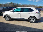 2017 Ford Edge Sel White vin: 2FMPK4J99HBB54645