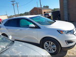 2017 Ford Edge Sel White vin: 2FMPK4J99HBB54645