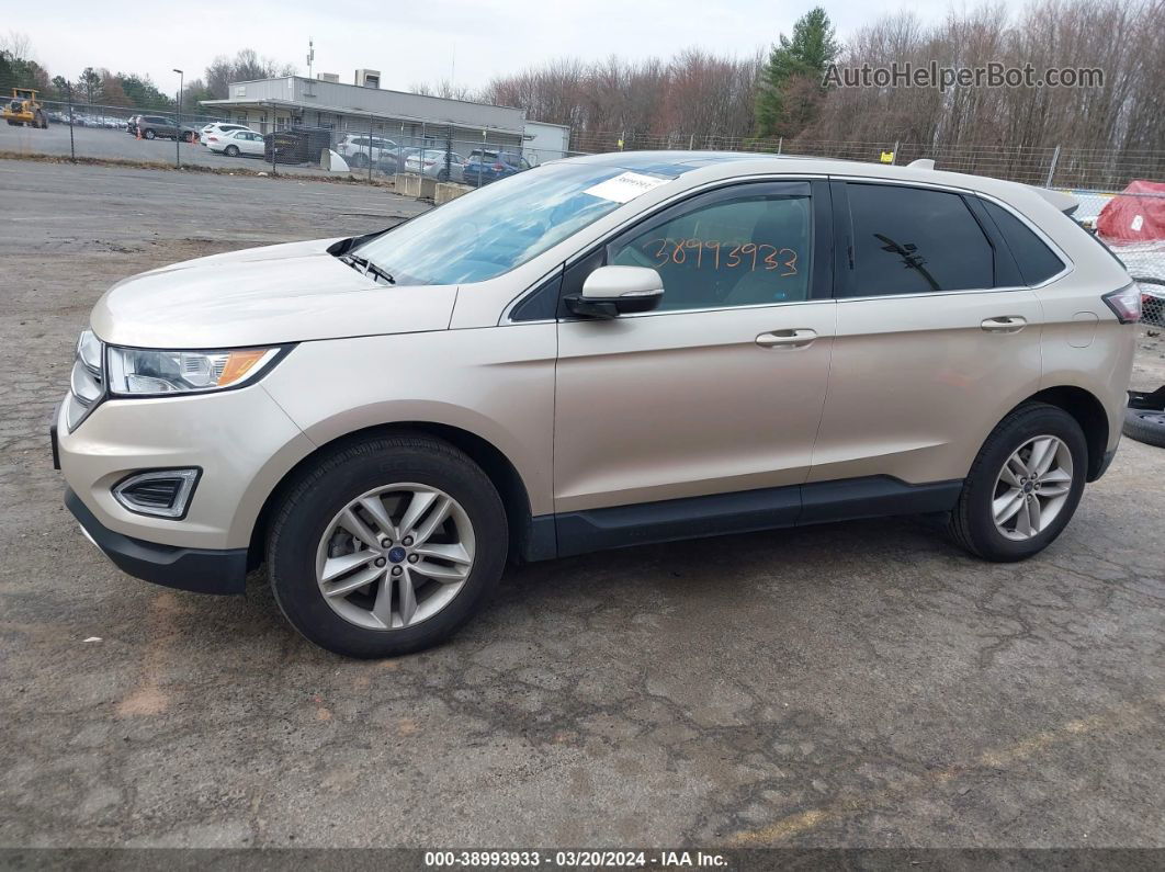 2017 Ford Edge Sel Tan vin: 2FMPK4J99HBC11040