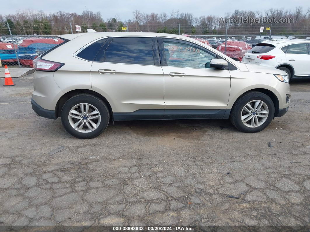 2017 Ford Edge Sel Tan vin: 2FMPK4J99HBC11040