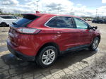 2017 Ford Edge Sel Red vin: 2FMPK4J99HBC48539