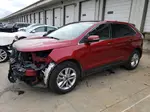 2017 Ford Edge Sel Red vin: 2FMPK4J99HBC61503