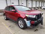 2017 Ford Edge Sel Red vin: 2FMPK4J99HBC61503