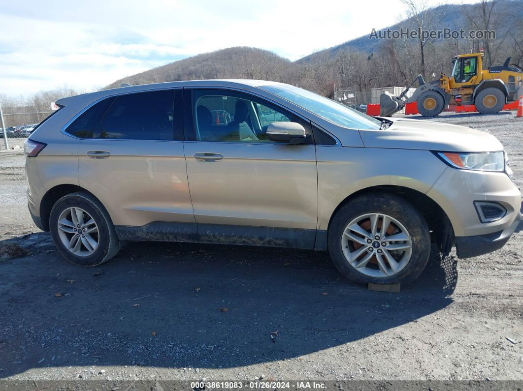 2018 Ford Edge Sel Gold vin: 2FMPK4J99JBC45114