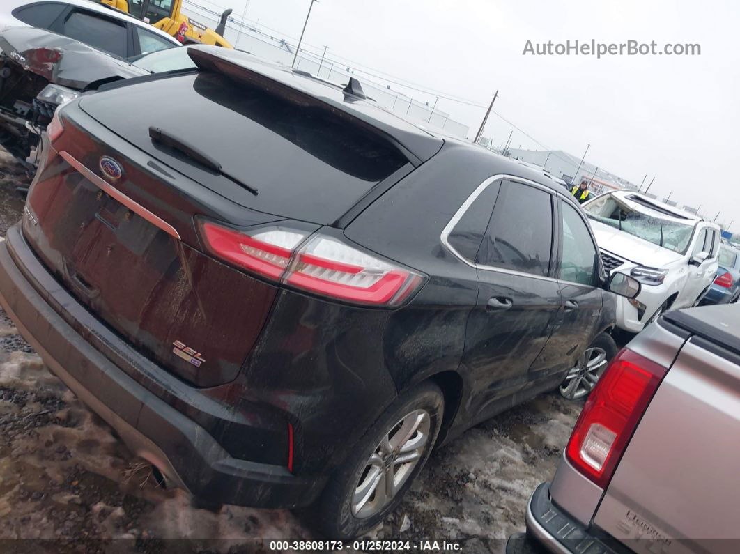 2019 Ford Edge Sel Black vin: 2FMPK4J99KBC25799