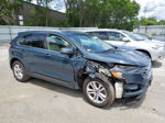 2019 Ford Edge Sel Teal vin: 2FMPK4J99KBC42053