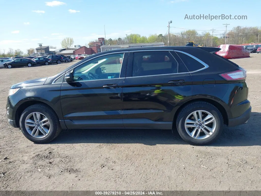 2016 Ford Edge Sel Черный vin: 2FMPK4J9XGBB61134