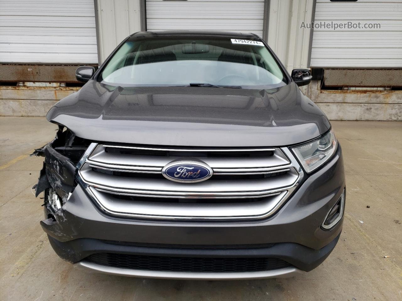 2016 Ford Edge Sel Угольный vin: 2FMPK4J9XGBB71923