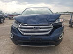 2017 Ford Edge Sel Blue vin: 2FMPK4J9XHBB04238