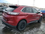 2017 Ford Edge Sel Red vin: 2FMPK4J9XHBB74211