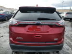 2017 Ford Edge Sel Red vin: 2FMPK4J9XHBB74211