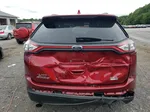 2018 Ford Edge Sel Red vin: 2FMPK4J9XJBB61707