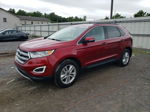 2018 Ford Edge Sel Red vin: 2FMPK4J9XJBB61707