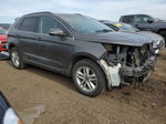 2018 Ford Edge Sel Gray vin: 2FMPK4J9XJBC26961