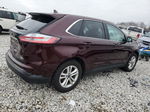 2019 Ford Edge Sel Burgundy vin: 2FMPK4J9XKBB45380