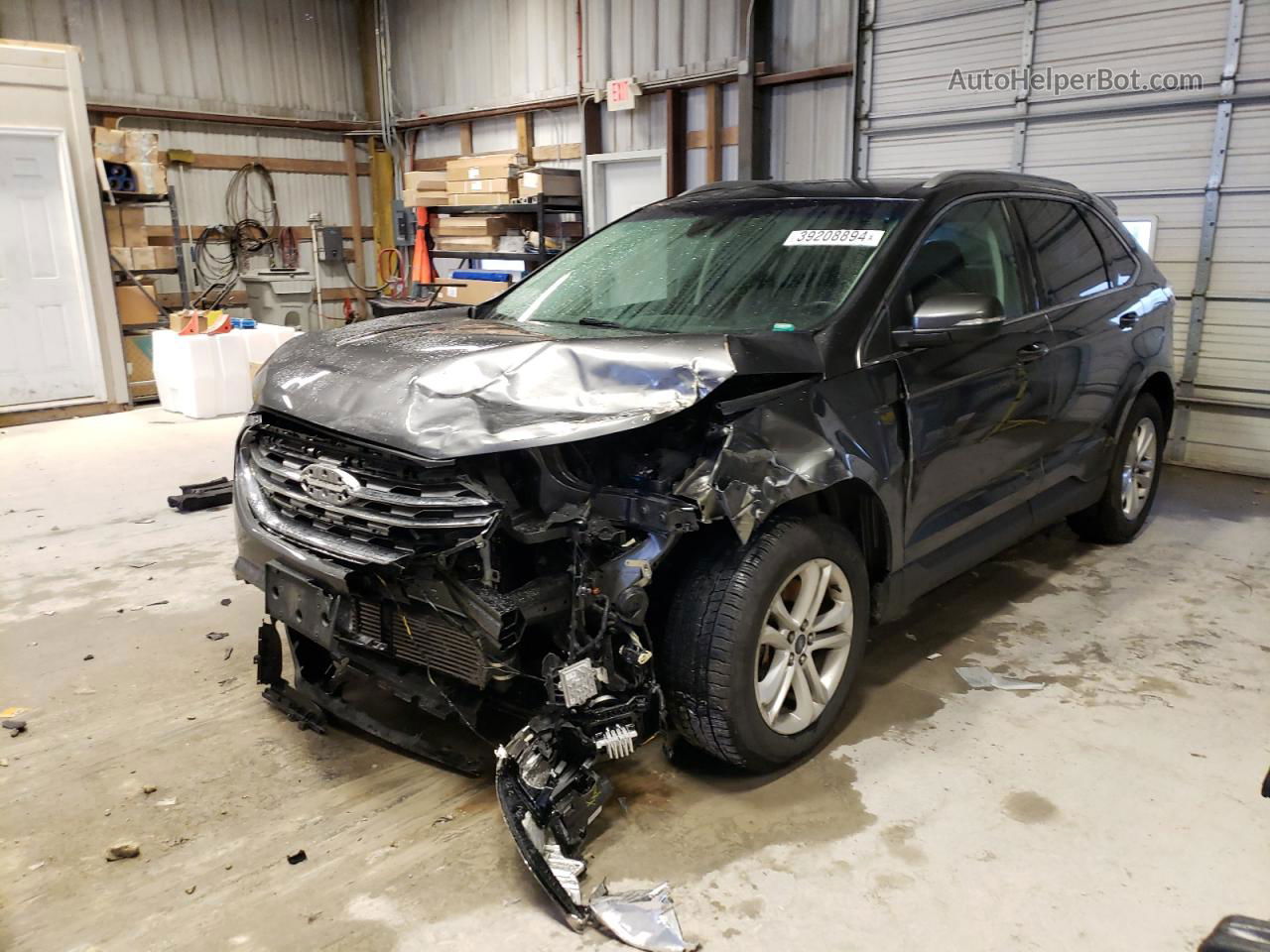 2019 Ford Edge Sel Charcoal vin: 2FMPK4J9XKBB80470