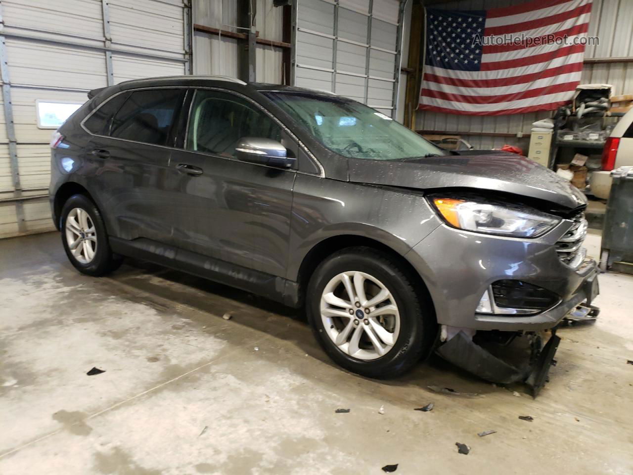 2019 Ford Edge Sel Charcoal vin: 2FMPK4J9XKBB80470