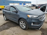 2019 Ford Edge Sel Blue vin: 2FMPK4J9XKBC50842