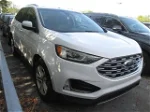 2019 Ford Edge Sel White vin: 2FMPK4J9XKBC71884