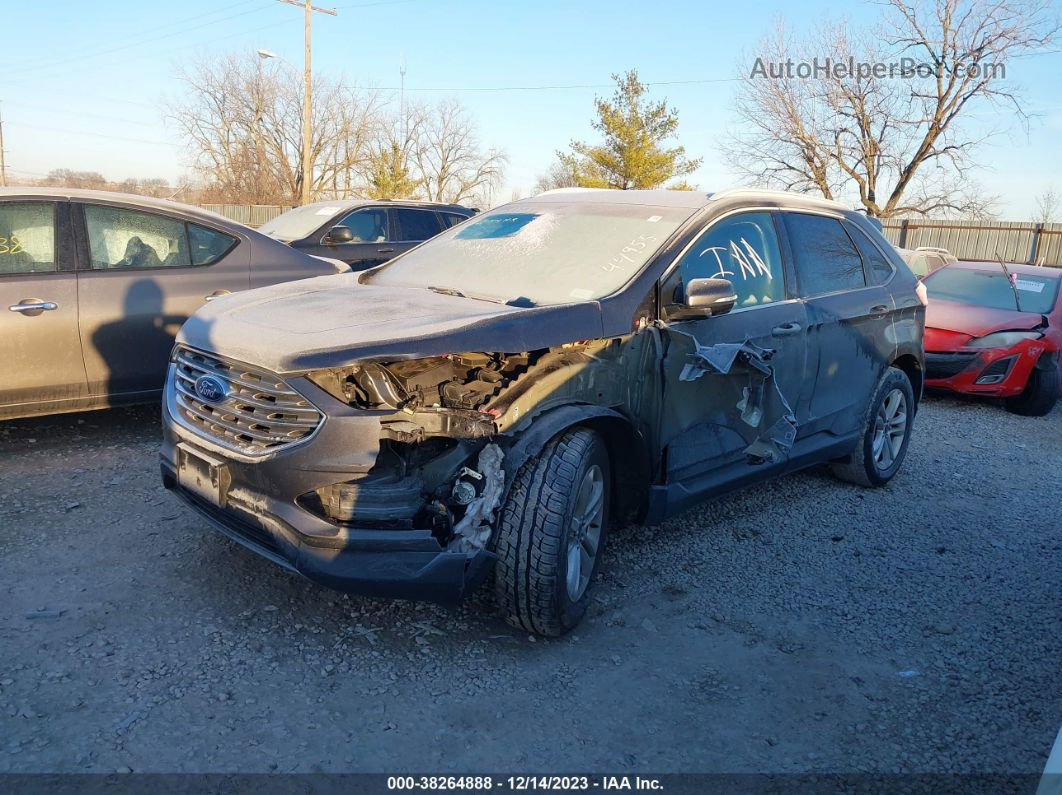 2020 Ford Edge Sel Blue vin: 2FMPK4J9XLBA44955