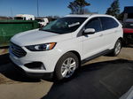 2020 Ford Edge Sel White vin: 2FMPK4J9XLBA83528