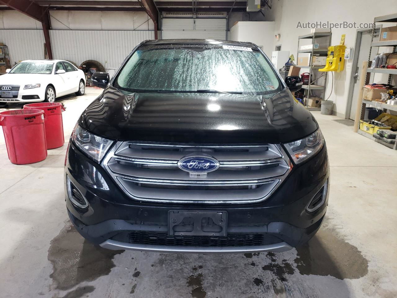 2015 Ford Edge Titanium Black vin: 2FMPK4K80FBB19785