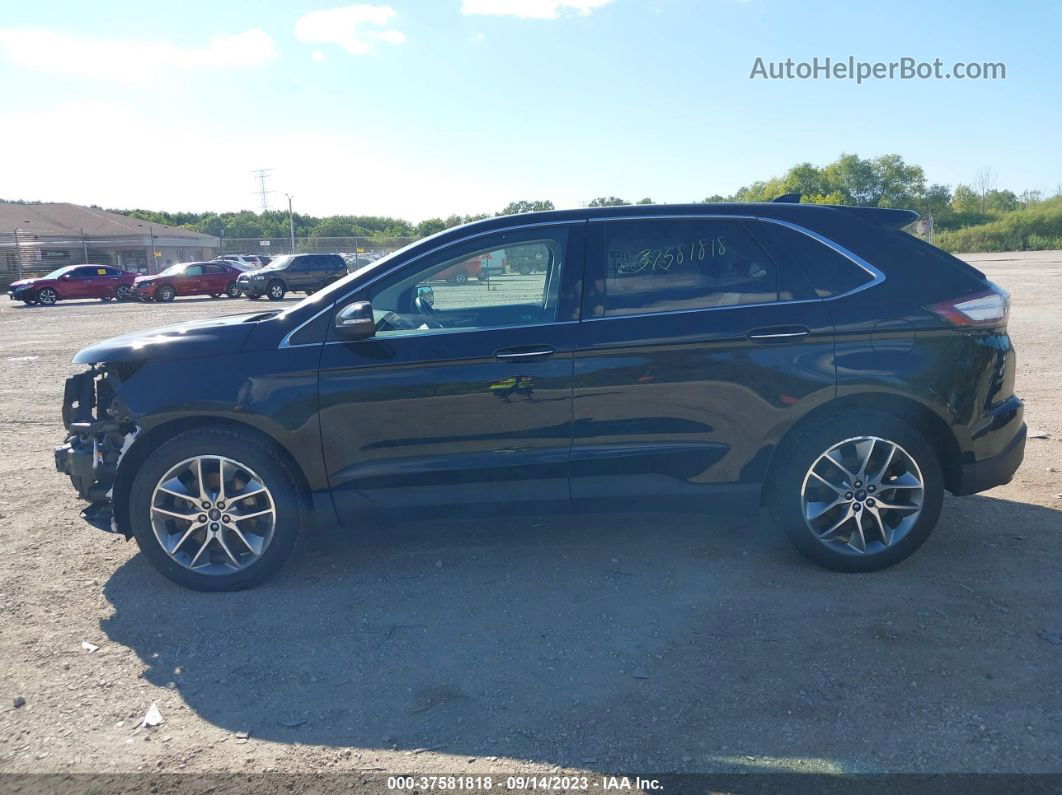 2017 Ford Edge Titanium Black vin: 2FMPK4K80HBB51297