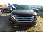 2017 Ford Edge Titanium Burgundy vin: 2FMPK4K80HBB71341