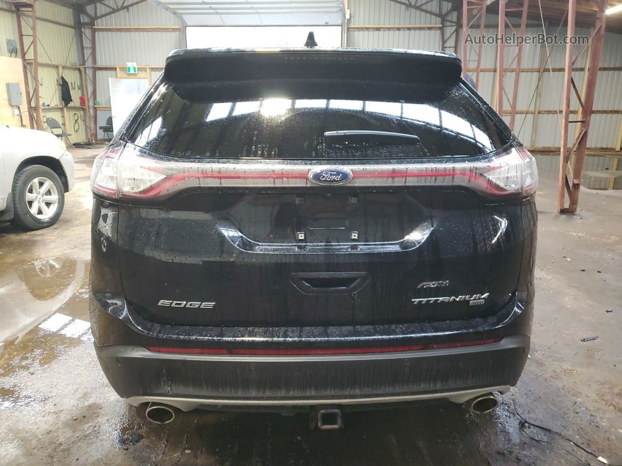 2017 Ford Edge Titanium Black vin: 2FMPK4K80HBC10753